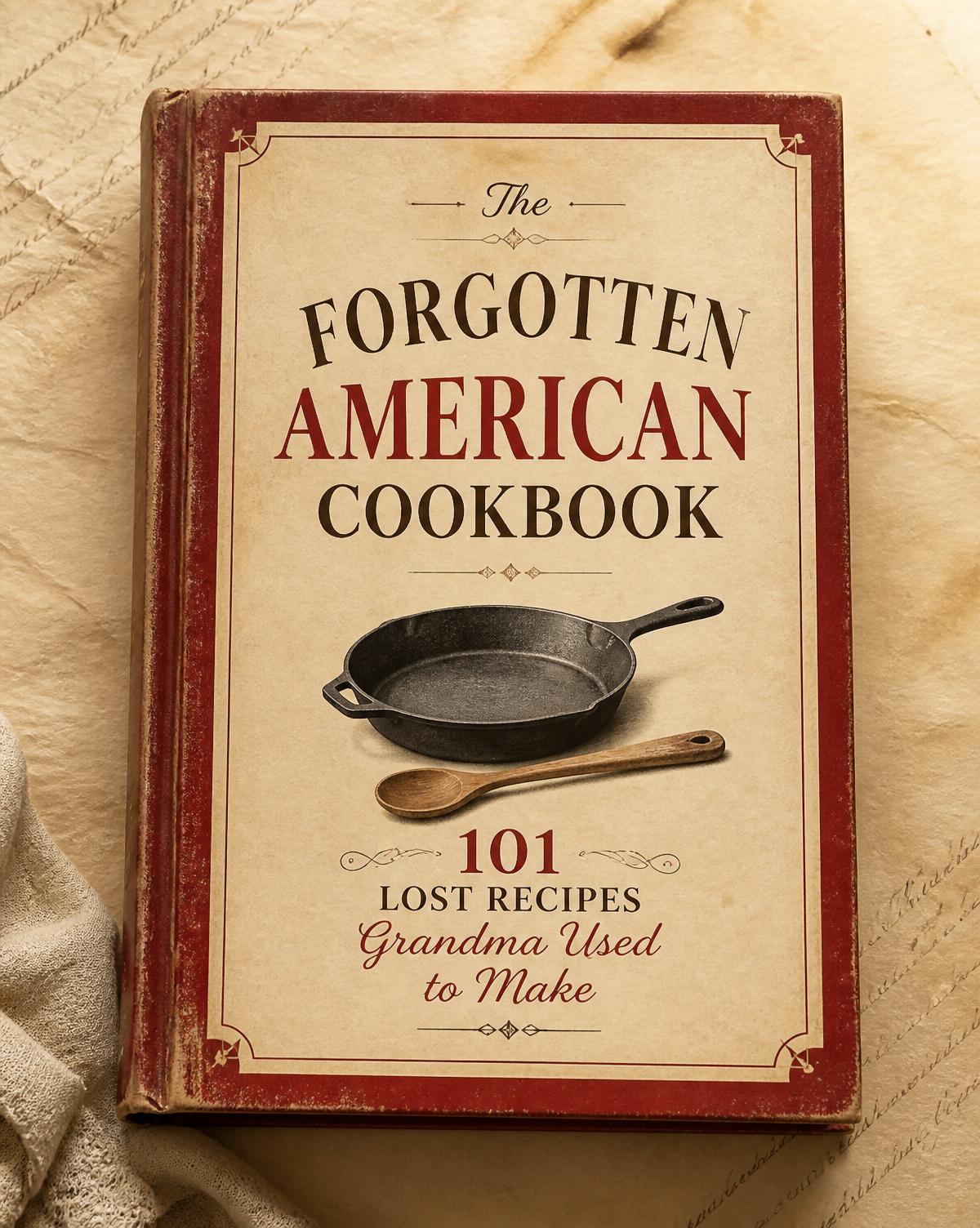 The Forgotten American Cookbook — 101 Lost Recipes Grandma Used to Make